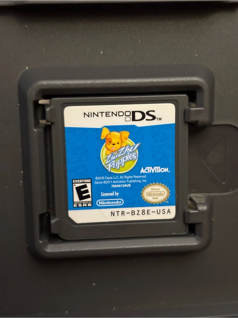 Nintendo DS ZhuZhu Puppies Cartridge - Blue Label
